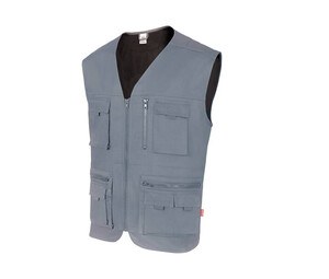 VELILLA V15901 - Multi-lomme vest Grey