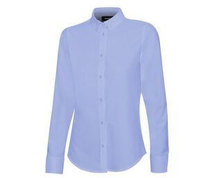 VELILLA V5005S - Oxford stretch -skjorte til kvinder Oxford Blue