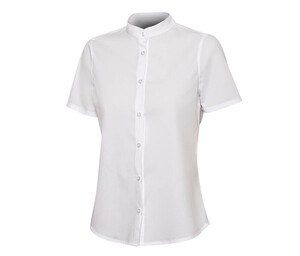 VELILLA V5014S - Skjorte med Mao -krave til kvinder White