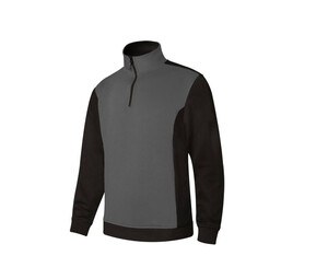 VELILLA V5703 - To-tonet sweatshirt med lynlås