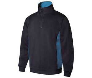 VELILLA V5704 - To-tonet sweatshirt med lynlås