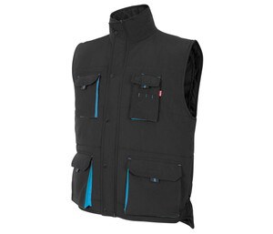 VELILLA V5902 - Multi-lomme to-tonet quiltet vest
