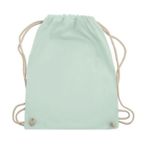 Westford mill WM110 - Træningstaske i bomuld Pastel Mint / White