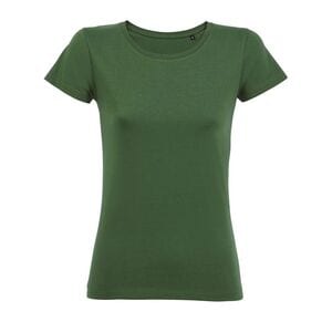 SOL'S 02077 - T-shirt til kvinder, korte ærmer Milo Bottle Green