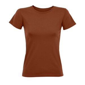 SOL'S 02758 - Regent Fit T-shirt med rund hals til kvinder Terracotta