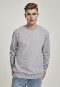 Build Your Brand BY119 - Premium sweatshirt med rund hals Heather Grey