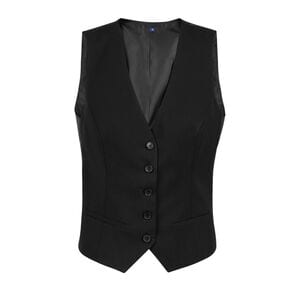 NEOBLU 03167 - Max Women's Suit Vest Deep Black