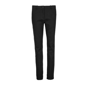 NEOBLU 03179 - Chino Bukser Elastisk Talje Kvinde Gustave Kvinder Deep Black