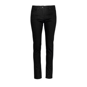 NEOBLU 03181 - Slim Stretch Kvinder Jeans Gaspard Kvinder Deep Black