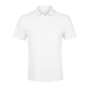 NEOBLU 03190 - Oscar Mænd Mercerized Jersey Polo Shirt Blanc optique