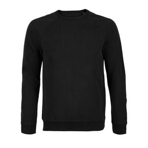 NEOBLU 03194 - Nelson mænd, fransk Terry sweatshirt med rund hals Deep Black