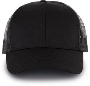 K-up KP110 - Oeko-Tex Trucker Cap Black / Black