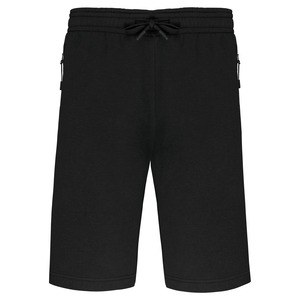 Proact PA1023 - Børne multisport fleece Bermuda shorts Black