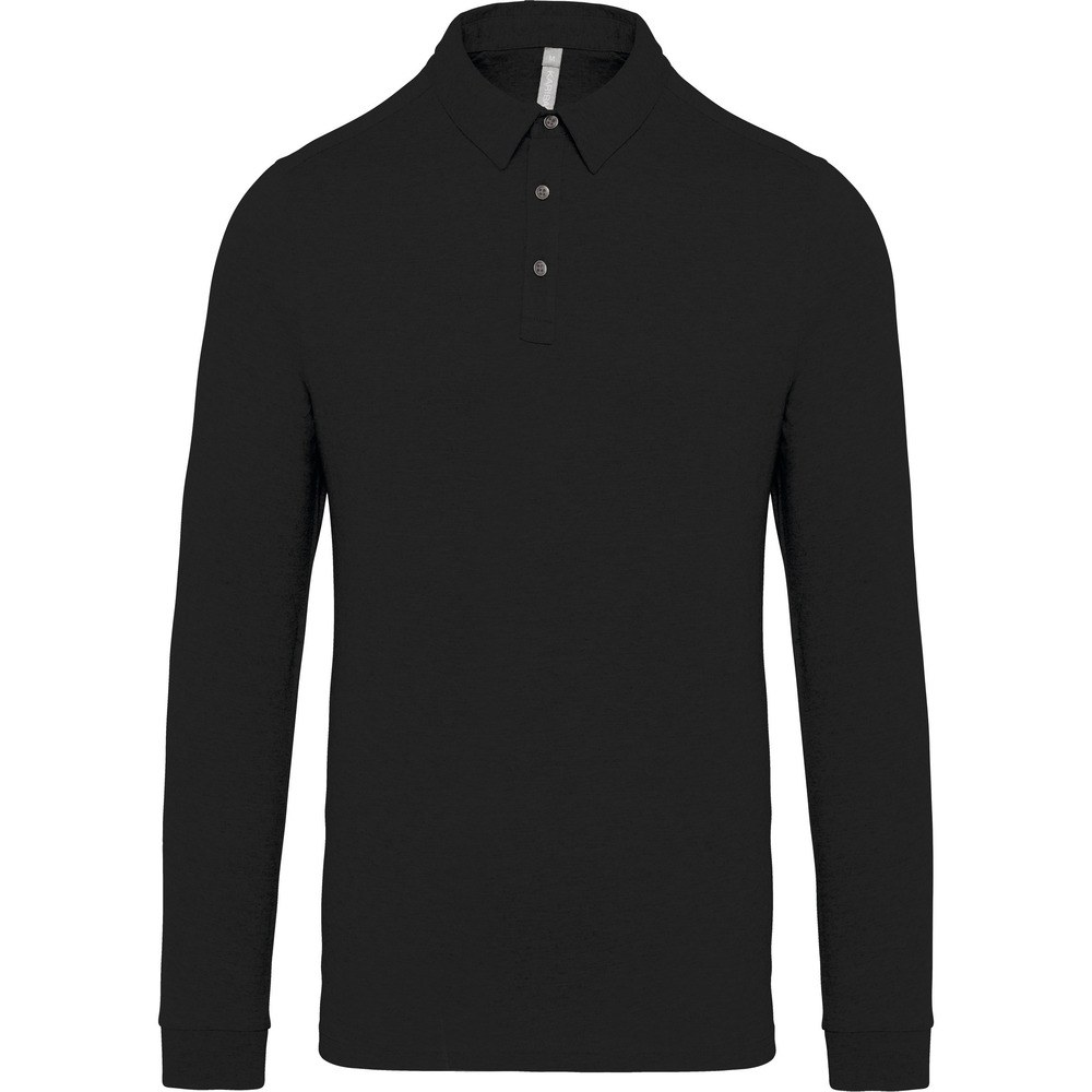 Kariban K264 - Langærmet Jersey poloshirt til mænd