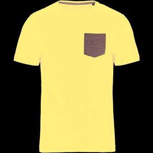Kariban K375 - Økologisk T-shirt i bomuld med lomme