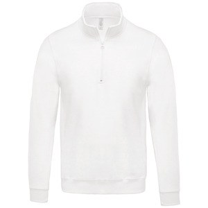 Kariban K478 - Sweatshirt med lynlås White