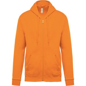 Kariban K479 - Sweatshirt med hætte og lynlås Orange