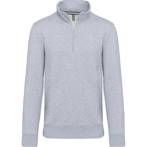Kariban K487 - Sweatshirt med lynlås Oxford Grey