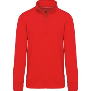 Kariban K487 - Sweatshirt med lynlås Red