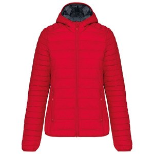 Kariban K6111 - Dame letvægts jakke med hætte Red