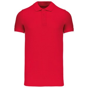 Kariban K209 - Økologisk poloshirt med korte ærmer til mænd Red