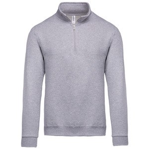 Kariban K478 - Sweatshirt med lynlås Oxford Grey