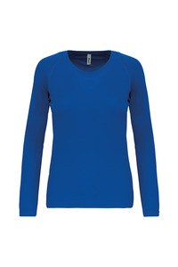 Proact PA444 - Langærmet sportst-shirt til kvinder Sporty Royal Blue