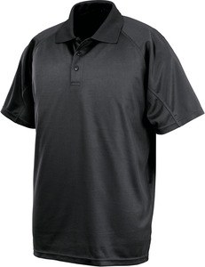 Spiro S288X - Performance Polo "Aircool" Black