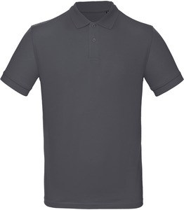 B&C CGPM430 - Økologisk poloshirt til mænd Dark Grey