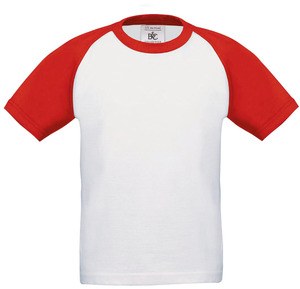 B&C CGTK350 - Baseball Børne T-shirt