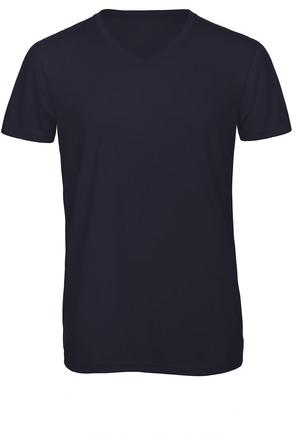 B&C CGTM057 - Herre Triblend T-shirt med V-udskæring