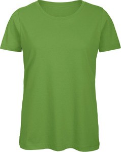 B&C CGTW043 - Økologisk T-shirt med rund hals til kvinder Real Green