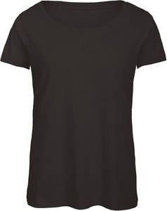 B&C CGTW056 - T-shirt med rund hals til kvinder Black