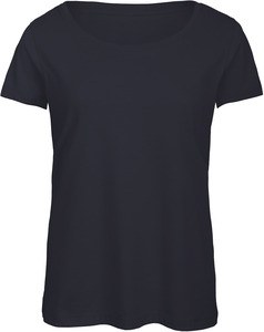 B&C CGTW056 - T-shirt med rund hals til kvinder Navy
