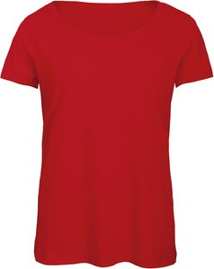 B&C CGTW056 - T-shirt med rund hals til kvinder Red