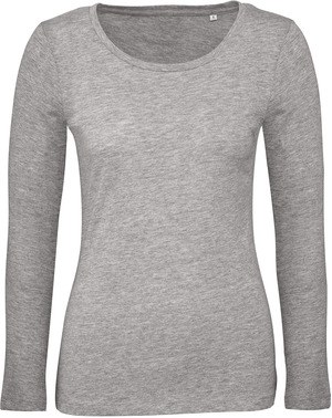 B&C CGTW071 - Inspire Organic T-shirt med lange ærmer til kvinder