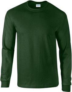 Gildan GI2400 - Langærmet herre t-shirt 100% bomuld Forest Green