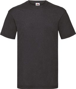 Fruit of the Loom SC221 - Kortærmet herre t-shirt til mænd 100% bomuld Dark Heather Grey
