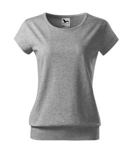 Malfini 120 - City T-shirt til kvinder Gris chiné foncé