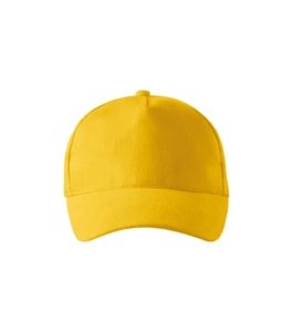 Malfini 307 - Unisex 5P Cap Yellow