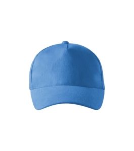 Malfini 307 - Unisex 5P Cap bleu azur
