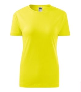 Malfini 133 - Klassisk ny T-shirt til kvinder Lime Yellow