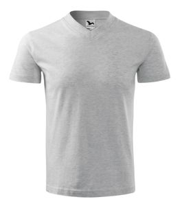 Malfini 102 - Blandet T-shirt med V-udskæring gris chiné clair