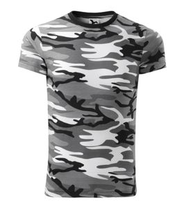 Malfini 144 - Camouflage Unisex T-shirt camouflage gray