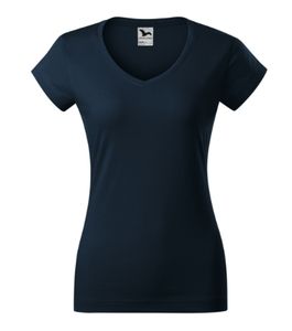 Malfini 162 - T-shirt med V-udskæring til kvinder Sea Blue