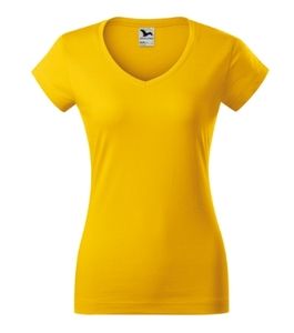 Malfini 162 - T-shirt med V-udskæring til kvinder Yellow