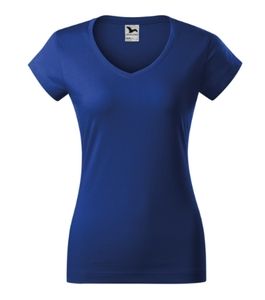 Malfini 162 - T-shirt med V-udskæring til kvinder Royal Blue