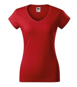 Malfini 162 - T-shirt med V-udskæring til kvinder Red