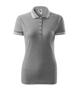 Malfini 220 - Urban Polo Shirt til kvinder Gris chiné foncé