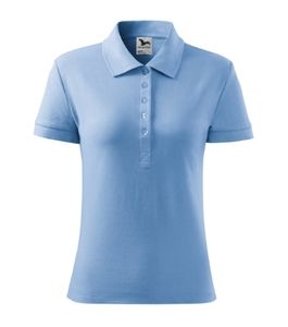 Malfini 216 - Heavy Cotton Polo Shirt til kvinder Light Blue